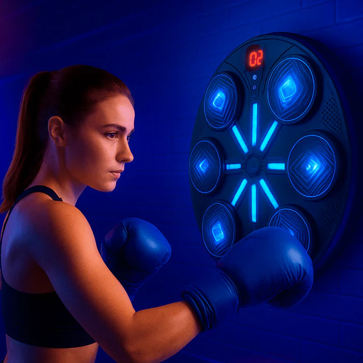 Smart Musical Boxing + Free Gloves - Workout Fun, Burn Calories and Define Your Body!